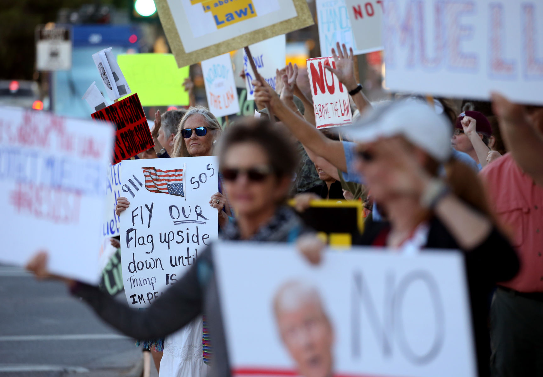 Trump protest